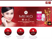 Tablet Screenshot of mymeiko.com